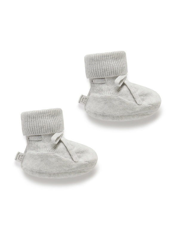 Purebaby Knitted Bootie